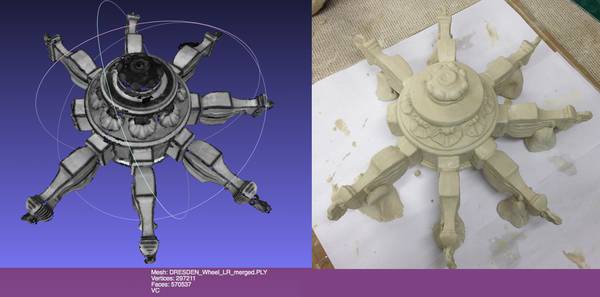‘Meissen Fountain Restoration’ (CAD & Cast) – 2013
